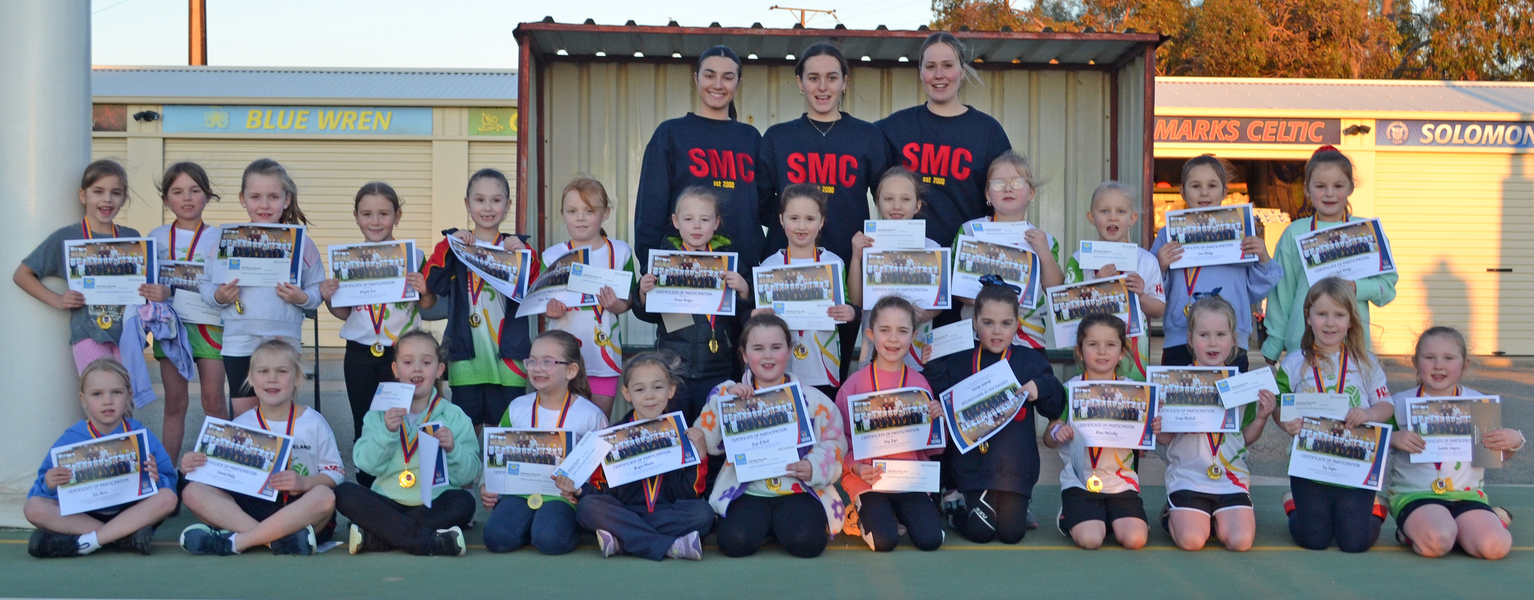 Congratulations to our Net Set Go stars who completed the program