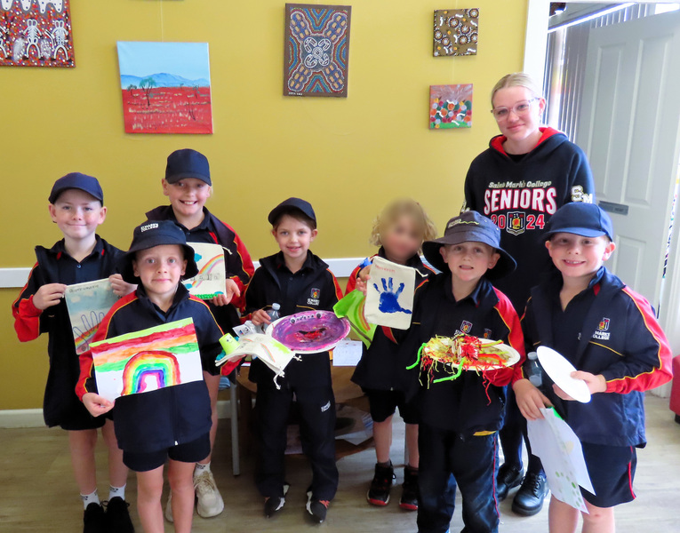 INDIGENOUS > Students in R-3 attended the 2024 ATSI children's Day celebrations at Tarpari Wellbeing Centre last week.