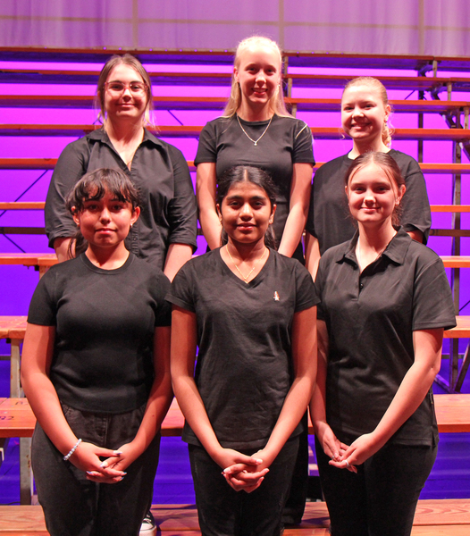 The Bosco Vocal Group- Ava, Ivy, Minette, Sophie, Sahana and Bridie performed at the Festival of Music.