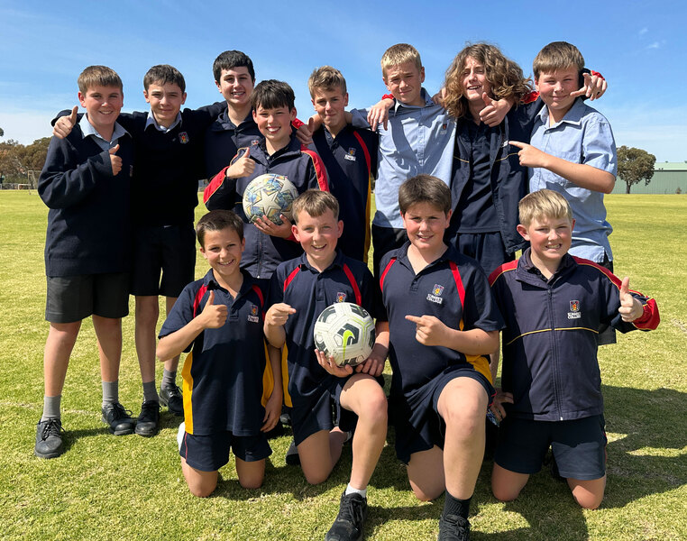 Year 7 students are organising a soccer tournament to raise money as part of Socktober.