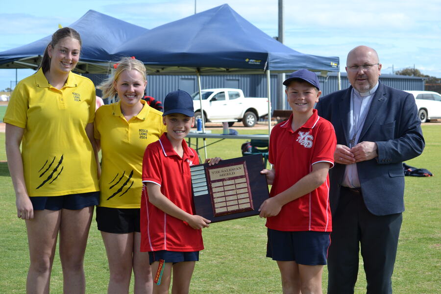 Salesian Running Shield- McNally