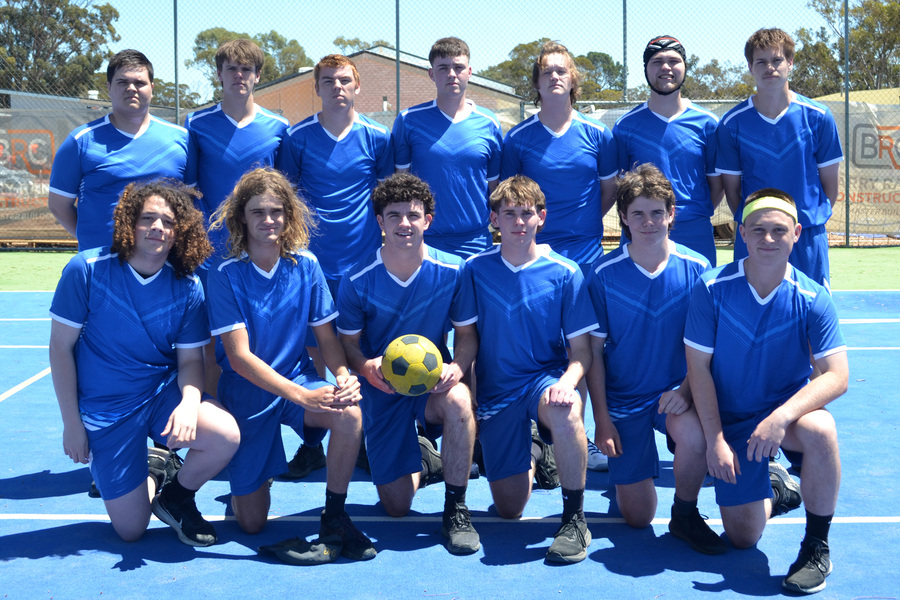 YEAR 12 > Grand Final of the SMC Soccer at Lunch- winners, Hero's FC.