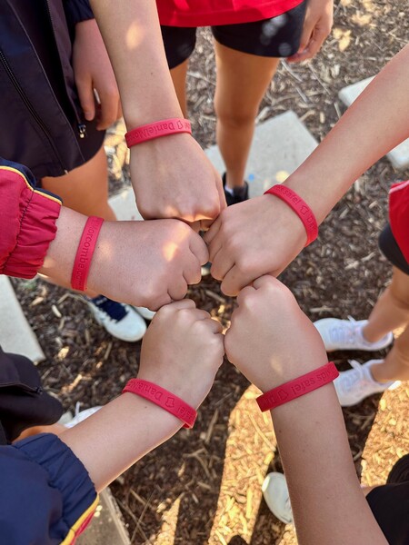 FUNDRAISING > Benedict are ready to celebrate a Day for Daniel and participate in a Walk-a-Thon to support the Daniel Morcombe Foundation. Look out for more photos next edition!