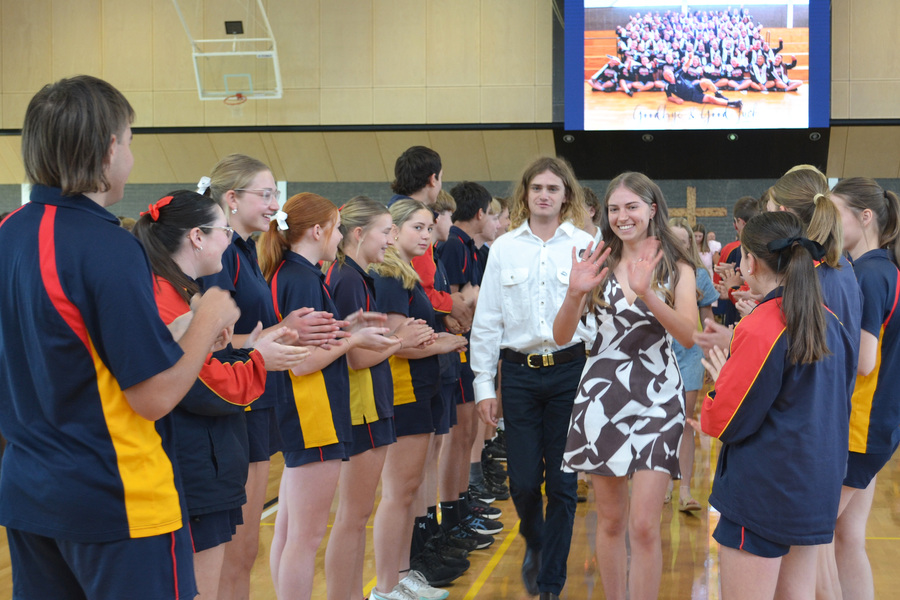 YEAR 12 > Farewell assembly at Bosco Campus.