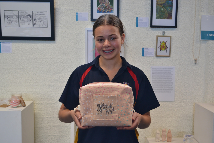 Junior Textiles Prize - Ruby, Year 9