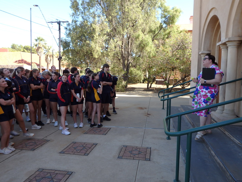 RELIGION > Students and staff visited St Mark's Cathedral.